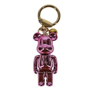 Be@rBrick Mirror Pink with Gold Keychain Collectible - Rare Color